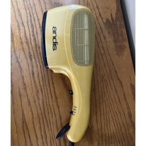 Andis Model HS-2 Hair Dryer Gold‎ Color - Beauty - TESTED WORKS!